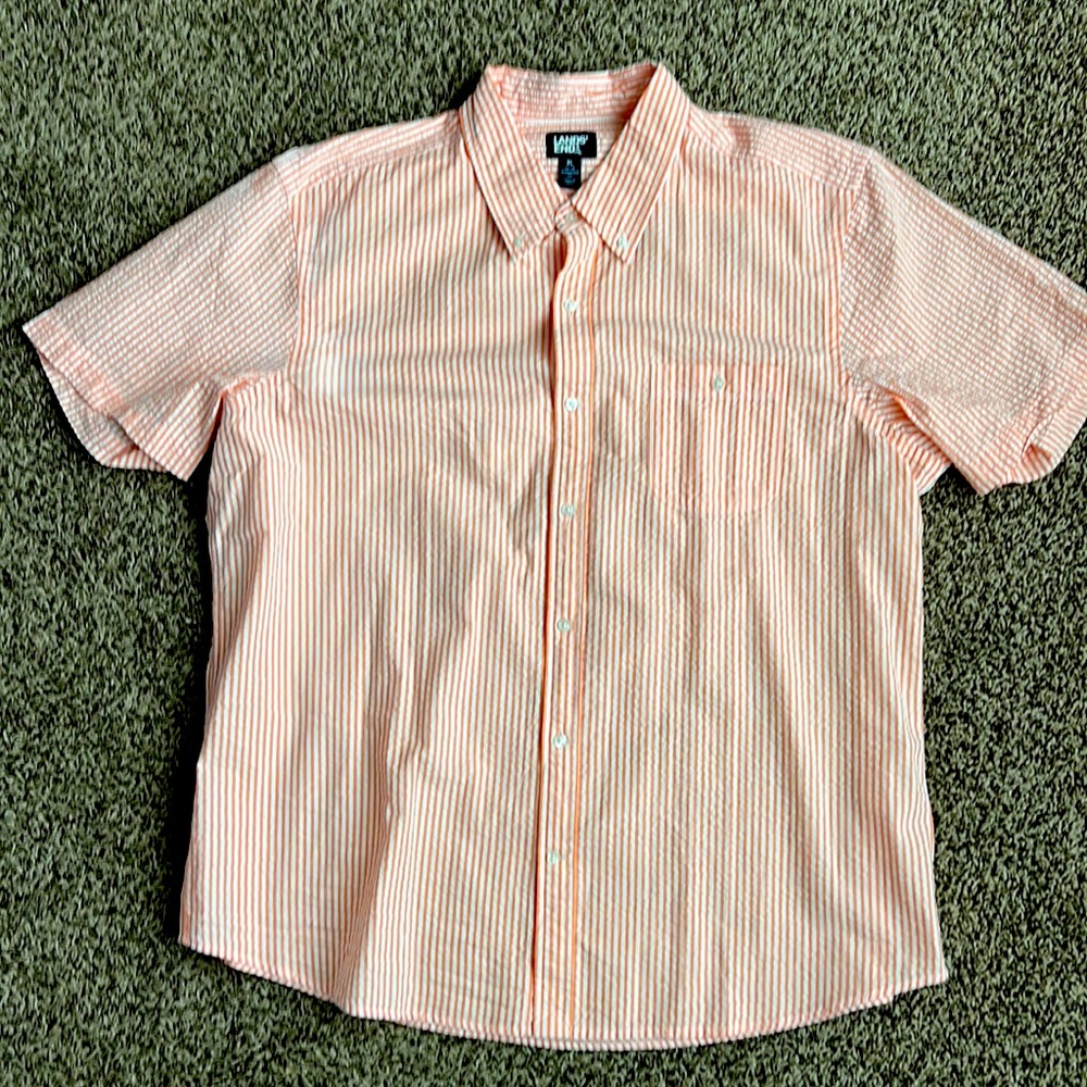 Lands end searsucker shirt